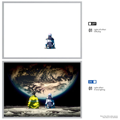 Anime Cyberpunk LED Night Light