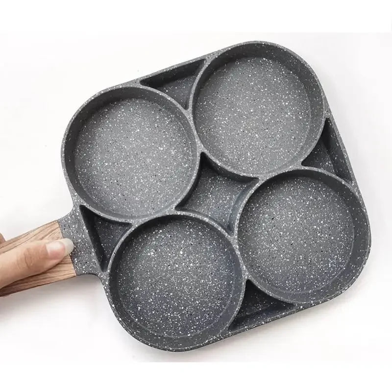 4 Hole Aluminium Alloy Frying Pan